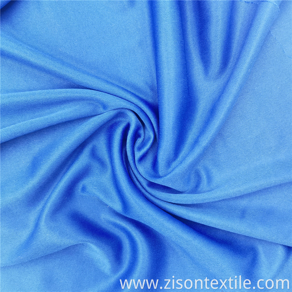 Dyed Plain Double Sided Knitting Polyester Cotton Fabrics